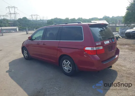2005 Honda Odyssey Ex from USA, damaged, VIN 5FNRL38455B039540